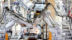 The U.S. automotive sector accounted for one-third of new robot installations in 2023, although the actual number of new units installed fell -15% from the previous year. The U.S. automotive sector accounted for one-third of new robot installations in 2023, although the actual number of new units installed fell -15% from the previous year.