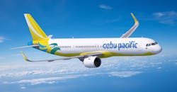 Illustration of Airbus A321neo in Cebu Pacific livery. Illustration of Airbus A321neo in Cebu Pacific livery.