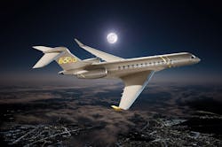 Bombardier Global 8000 long-range business jet. Bombardier Global 8000 long-range business jet.