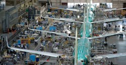 Boeing 737Max production in Renton, Wash. Boeing 737Max production in Renton, Wash.