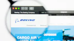 Company logo is visible on Boeing site.