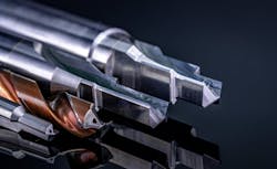 HSS cemented carbide-coated step drill and reamer. HSS cemented carbide-coated step drill and reamer.