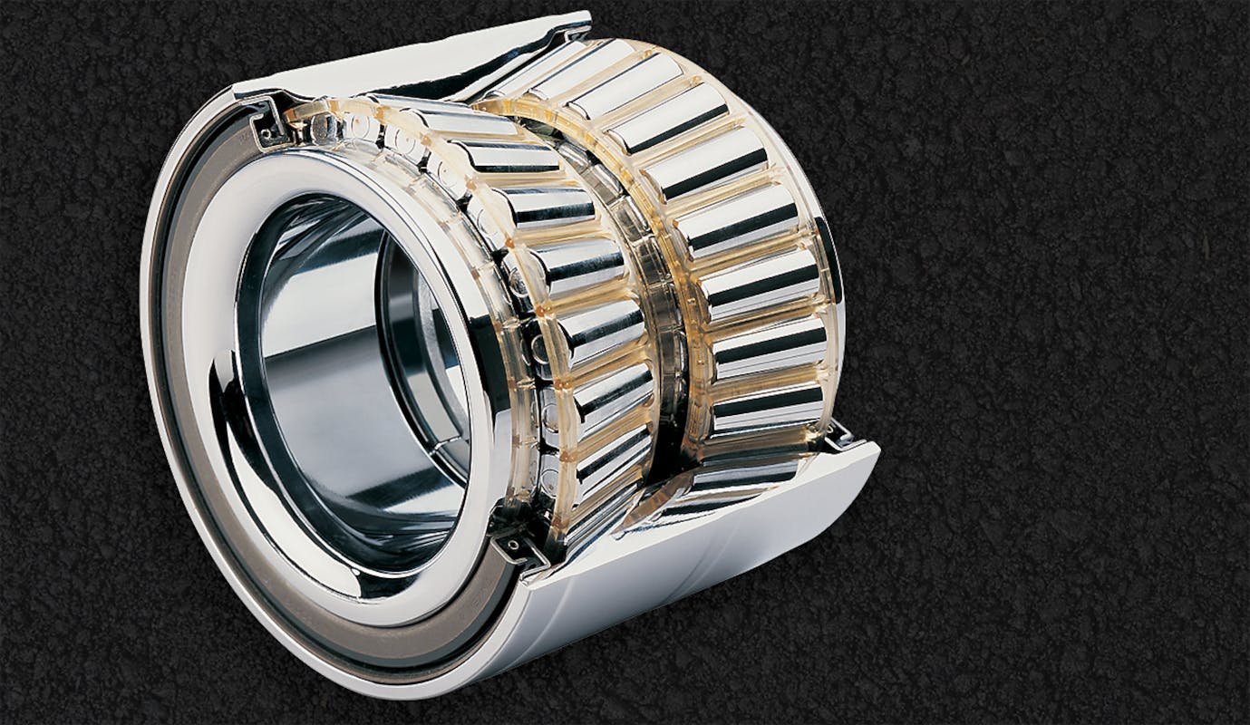 Timken roller bearings.