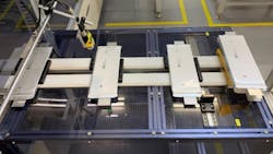 SK Innovation traction battery cells and array module manufacturing. SK Innovation traction battery cells and array module manufacturing.