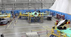 Lockheed Martin F-35 assembly, MRO. Lockheed Martin F-35 assembly, MRO.