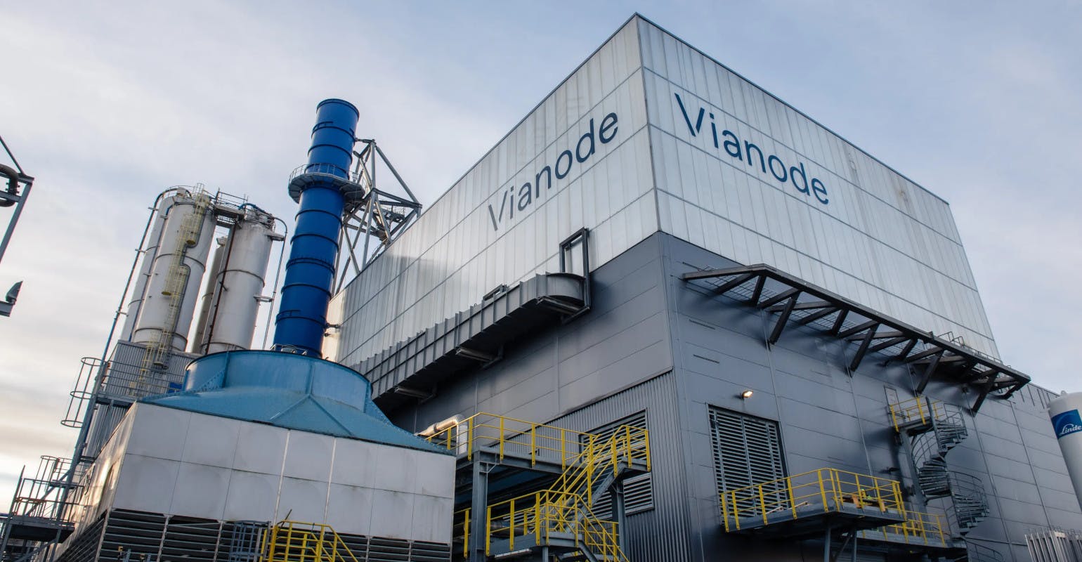 Vianode synthetic anode graphite plant.