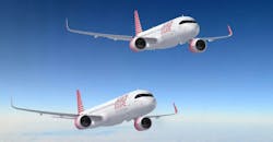 Airbus A320neos Airbus A320neos