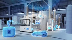 Siemens Digital Industries business illustration. Siemens Digital Industries business illustration.