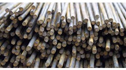 Hot-rolled steel bars. Hot-rolled steel bars.