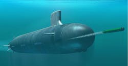 General Dynamics Electric Boat Block VI Virginia-class submarine. General Dynamics Electric Boat Block VI Virginia-class submarine.