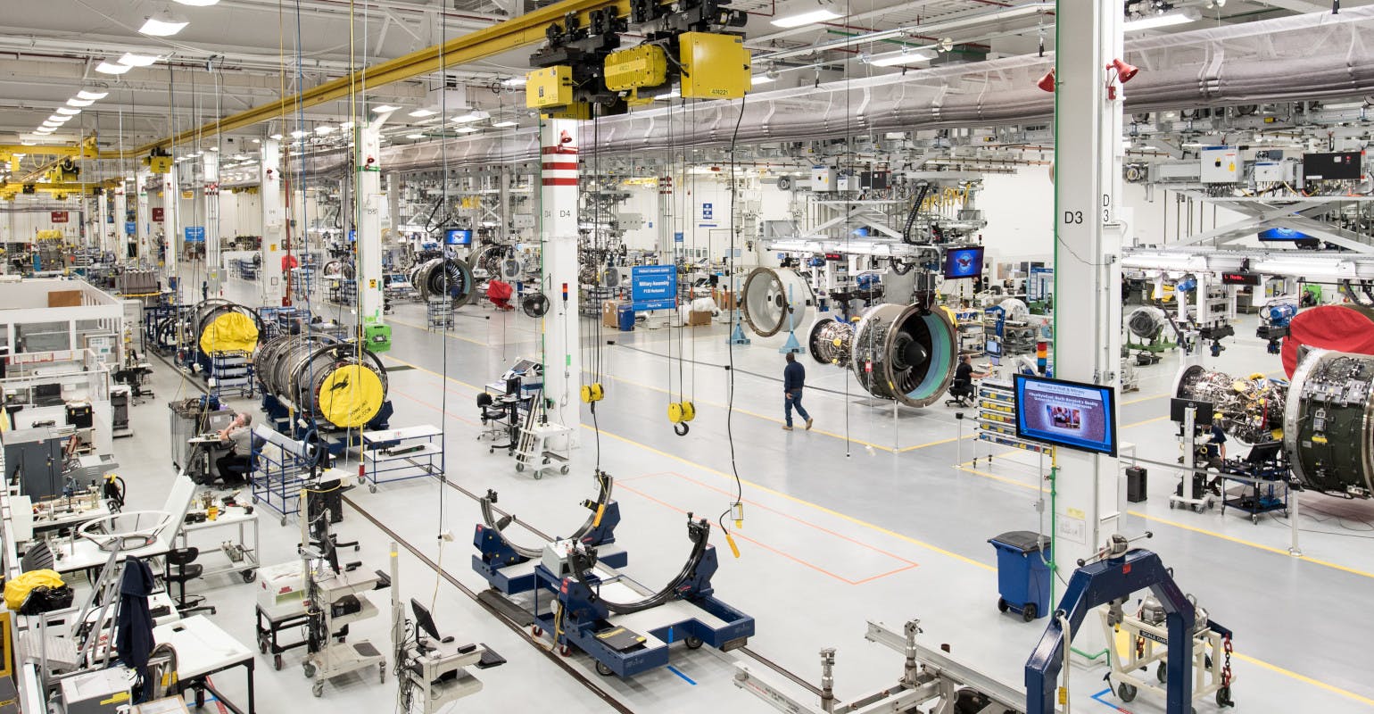 Pratt & Whitney Middletown, Conn., engine center.