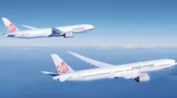 Boeing 777X passenger and cargo jets.