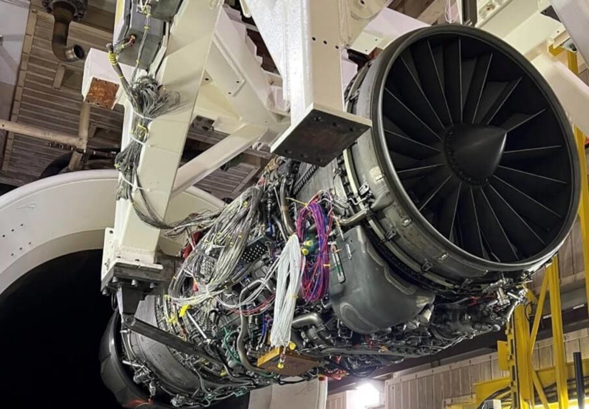 GE Aerospace completed 3,000 test cycles for new, high-pressure turbine blades and nozzles.