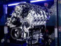 General Motors small-block V-8 engine. General Motors small-block V-8 engine.