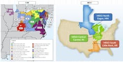 U.S. electrical grid maps. U.S. electrical grid maps.