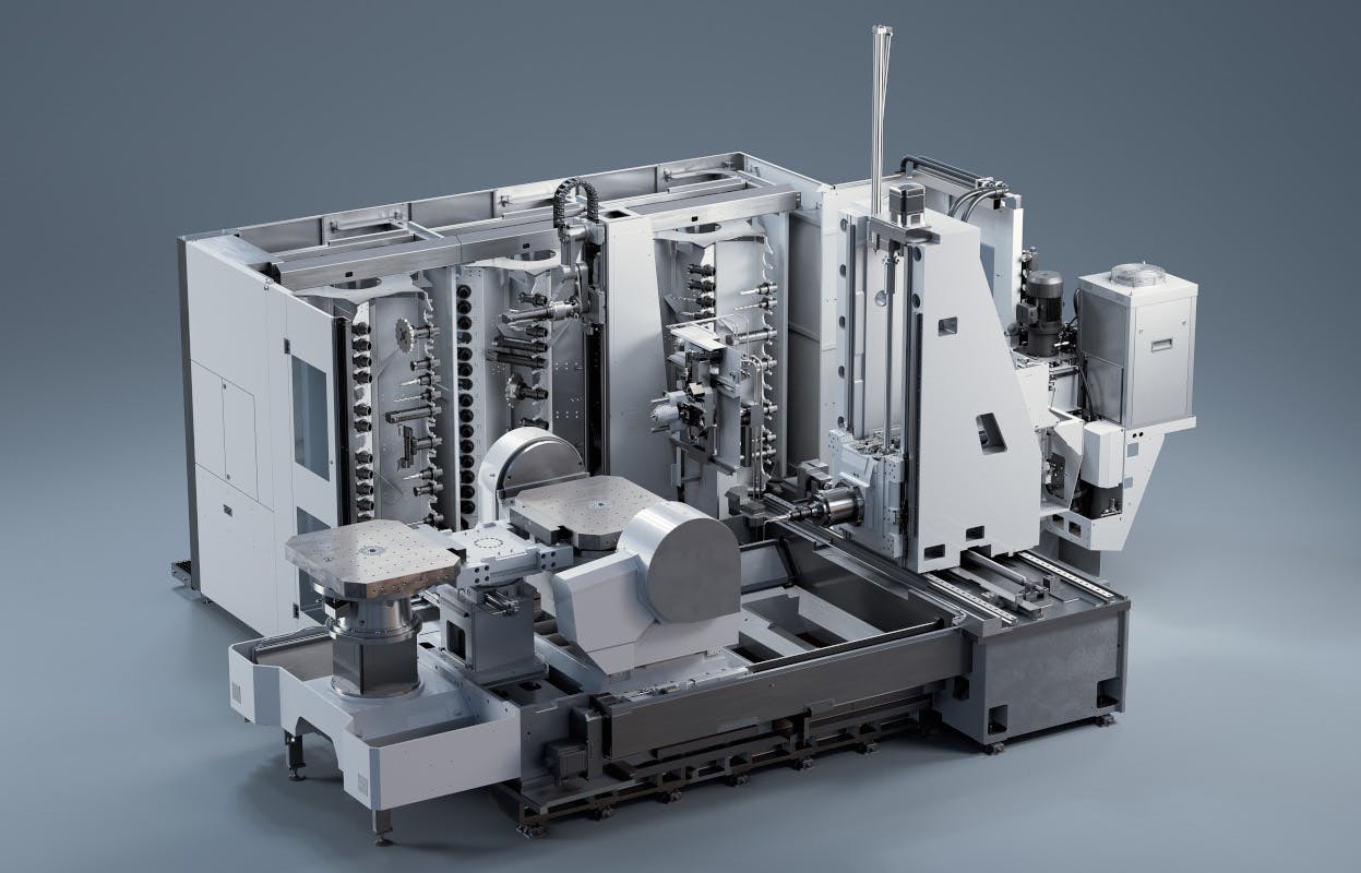 Starrag Heckert X90 five-axis machine.