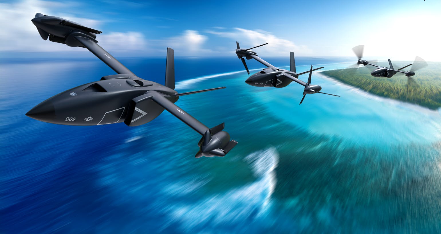 Bell Textron X-plane concept for DARPA's SPRINT program.