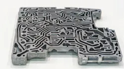 Aluminum alloy cylinder head.