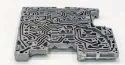 Aluminum alloy cylinder head. Aluminum alloy cylinder head.