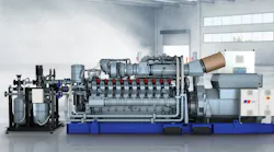 Rolls-Royce mtu Series 4000 engine.