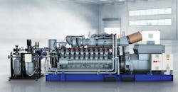 Rolls-Royce mtu Series 4000 engine. Rolls-Royce mtu Series 4000 engine.