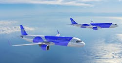 Illustration of widebody A330neo and single-aisle A321neo aircraft. Illustration of widebody A330neo and single-aisle A321neo aircraft.