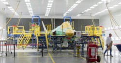 Lockheed Martin Aeronautics F-35 final assembly. Lockheed Martin Aeronautics F-35 final assembly.