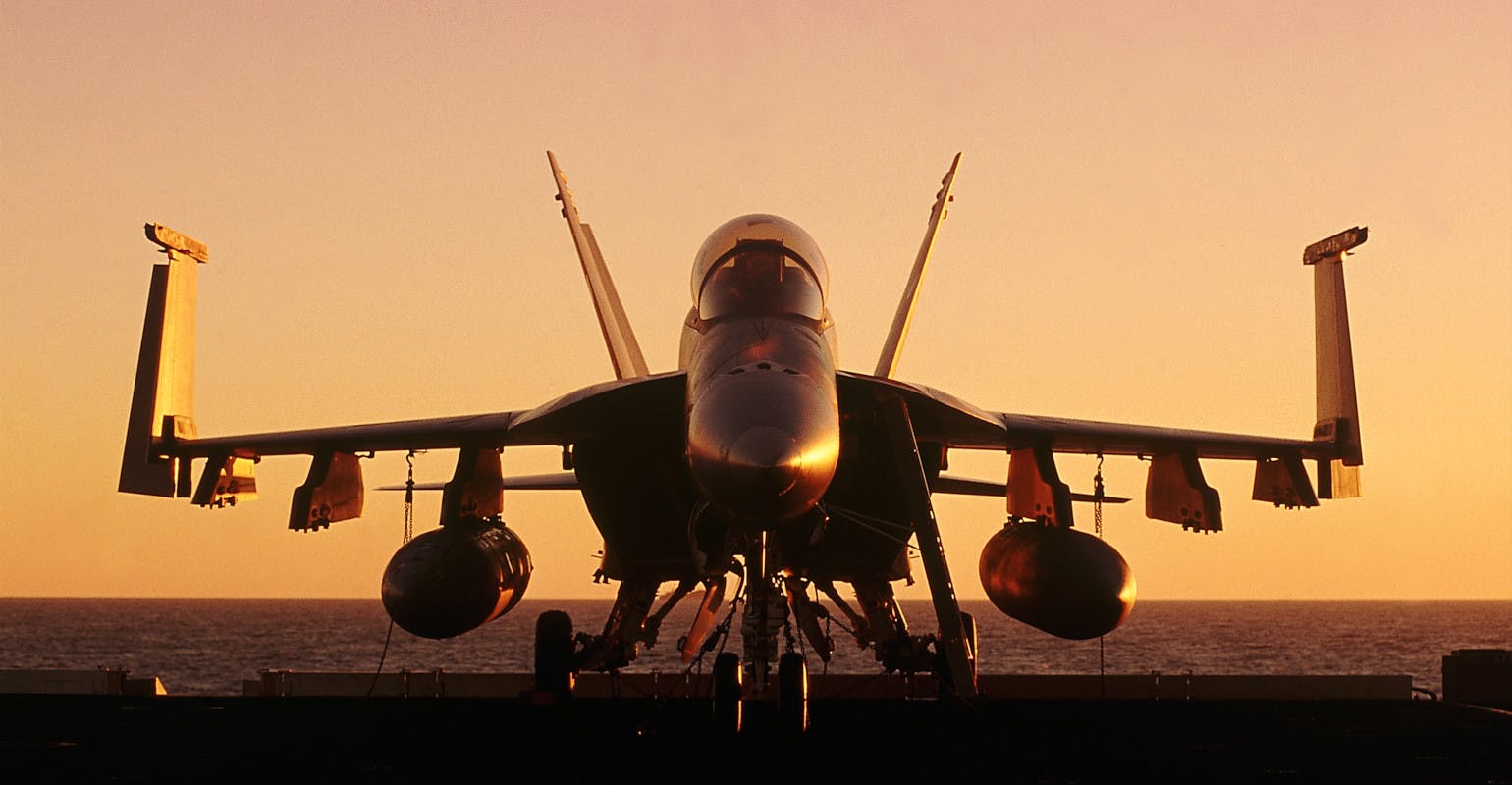 Boeing Defense in St. Louis assembles fighter aircraft, including the F/A-18.