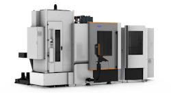 United Machining Mikron Mill E Series five-axis machine. United Machining Mikron Mill E Series five-axis machine.