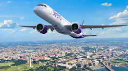 Embraer E195-E2 illustrated in Avelo Airlines livery.