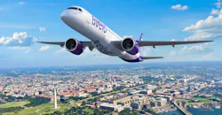 Embraer E195-E2 illustrated in Avelo Airlines livery. Embraer E195-E2 illustrated in Avelo Airlines livery.