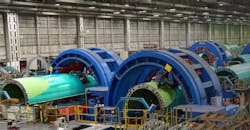 Spirit AeroSystems manufacturing, Wichita, Kansas. Spirit AeroSystems manufacturing, Wichita, Kansas.