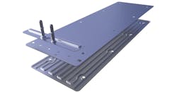 Dana Inc. battery cooling plate. Dana Inc. battery cooling plate.