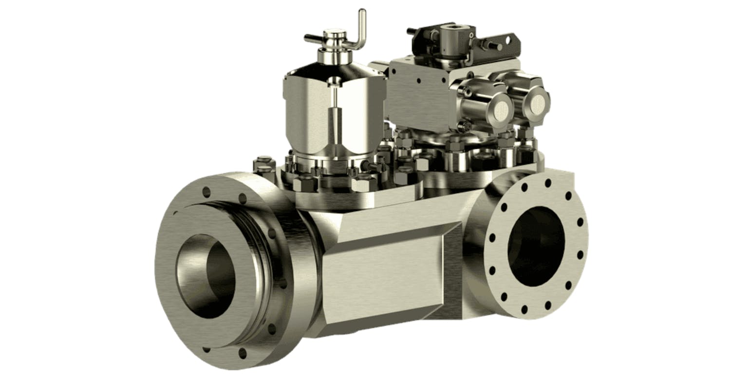 Truflo Marine double ball marine hull valve.