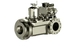 Truflo Marine double ball marine hull valve.