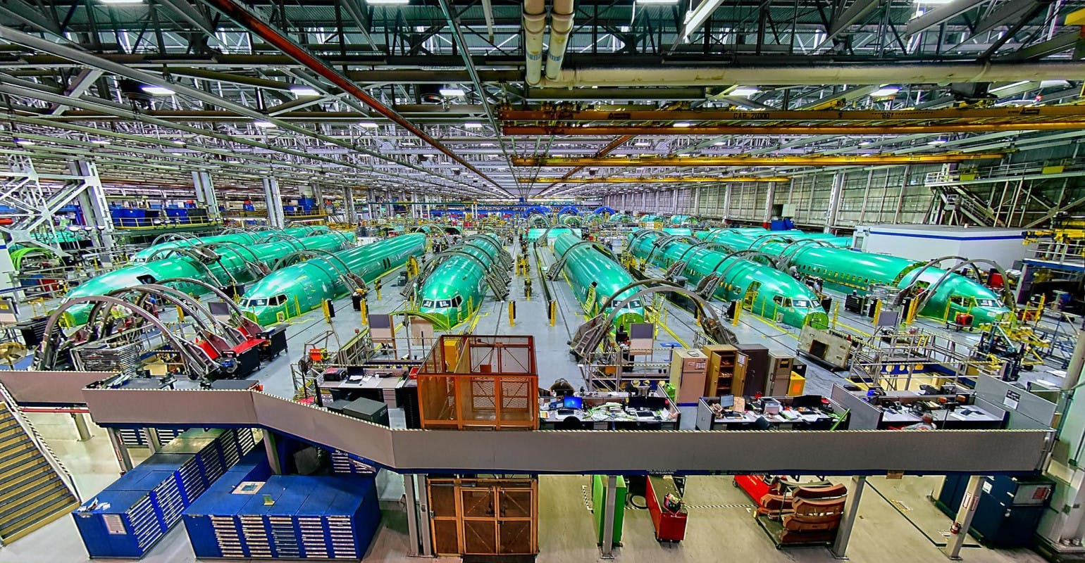Spirit AeroSystems assembly, Wichita, Kansas