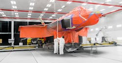 Final finishing, F-35, Lockheed Martin Aeronautics Co., Fort Worth, Tex. Final finishing, F-35, Lockheed Martin Aeronautics Co., Fort Worth, Tex.