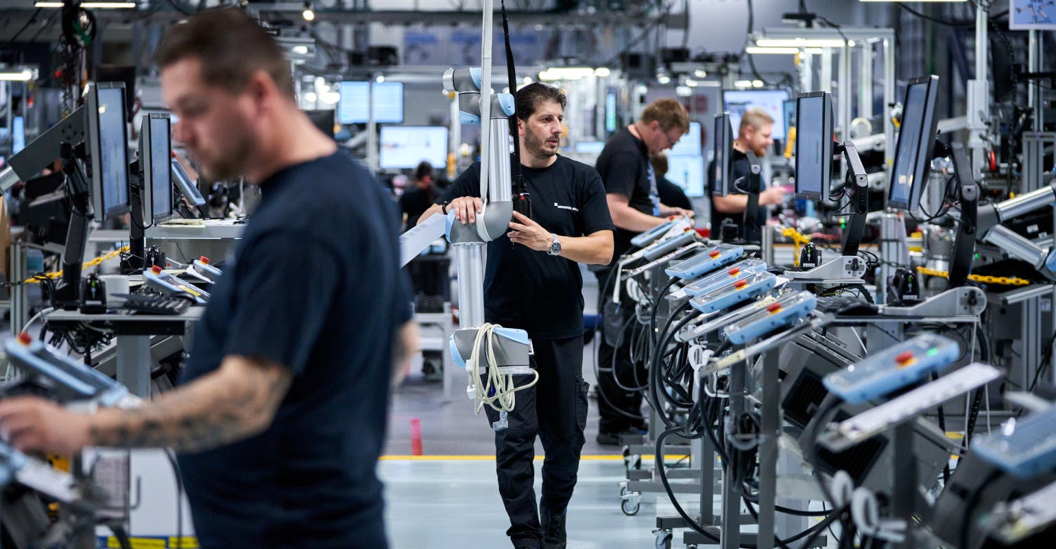 Universal Robots plant, Odense, Denmark,