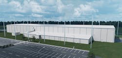 Lockheed Missile Assembly Building-5 rendering, Courtland, Ala. Lockheed Missile Assembly Building-5 rendering, Courtland, Ala.