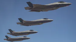 4 Lockheed Martin F-35 aircraft.