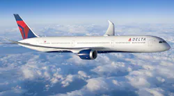 Boeing 787-10 Dreamliner, illustrated in Delta Air Lines livery.