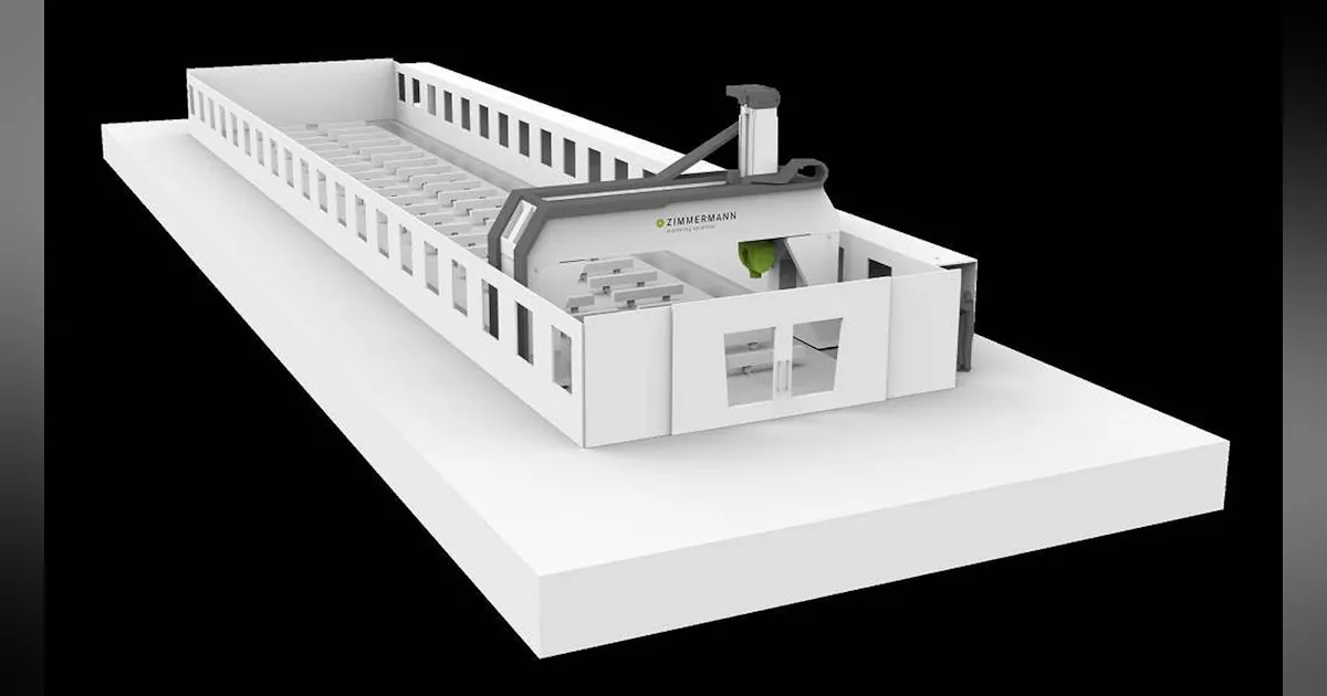 Portal Machine Device Model Low-Rail Gantry Portal Milling Machine | American Machinist