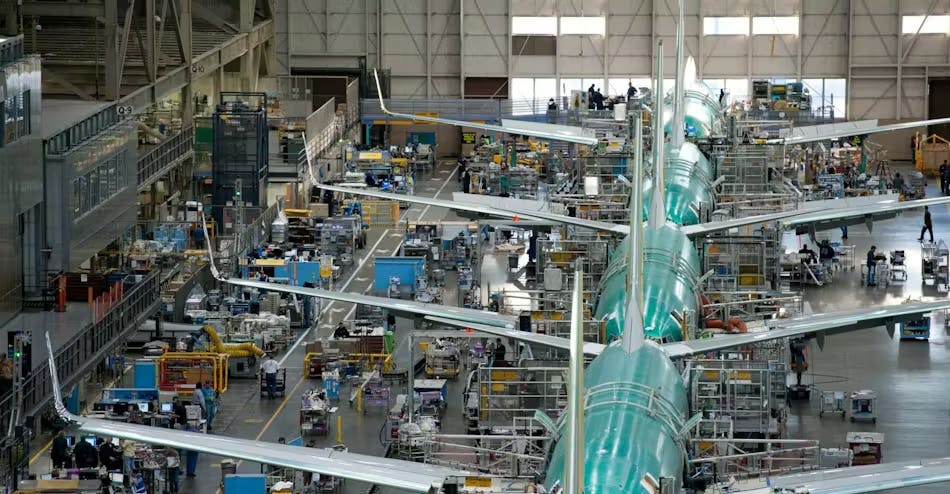 Boeing 737 MAX assembly, Renton, Wash.