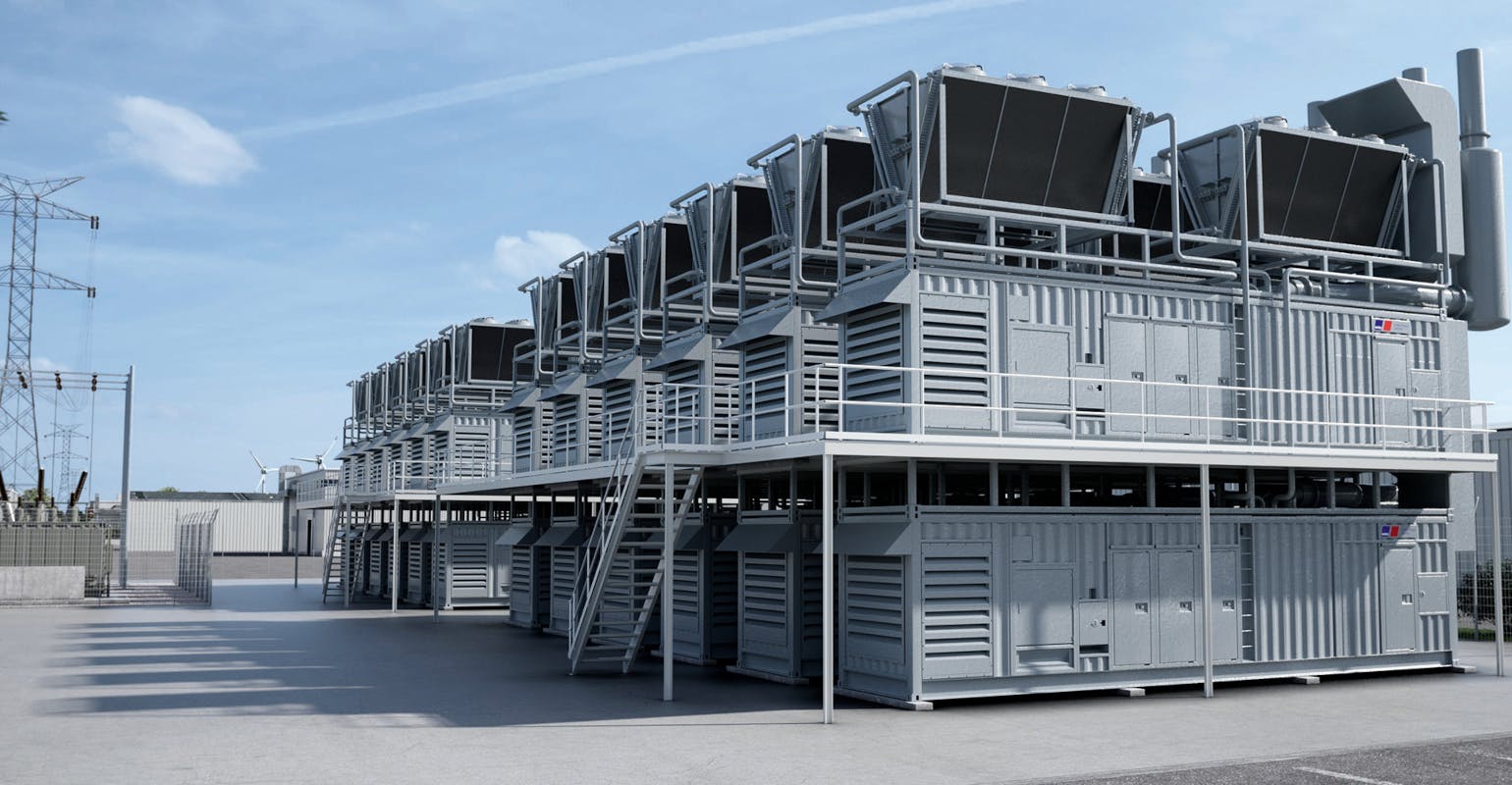 Rolls-Royce mtu Series 4000 L64 20-cylinder generator sets