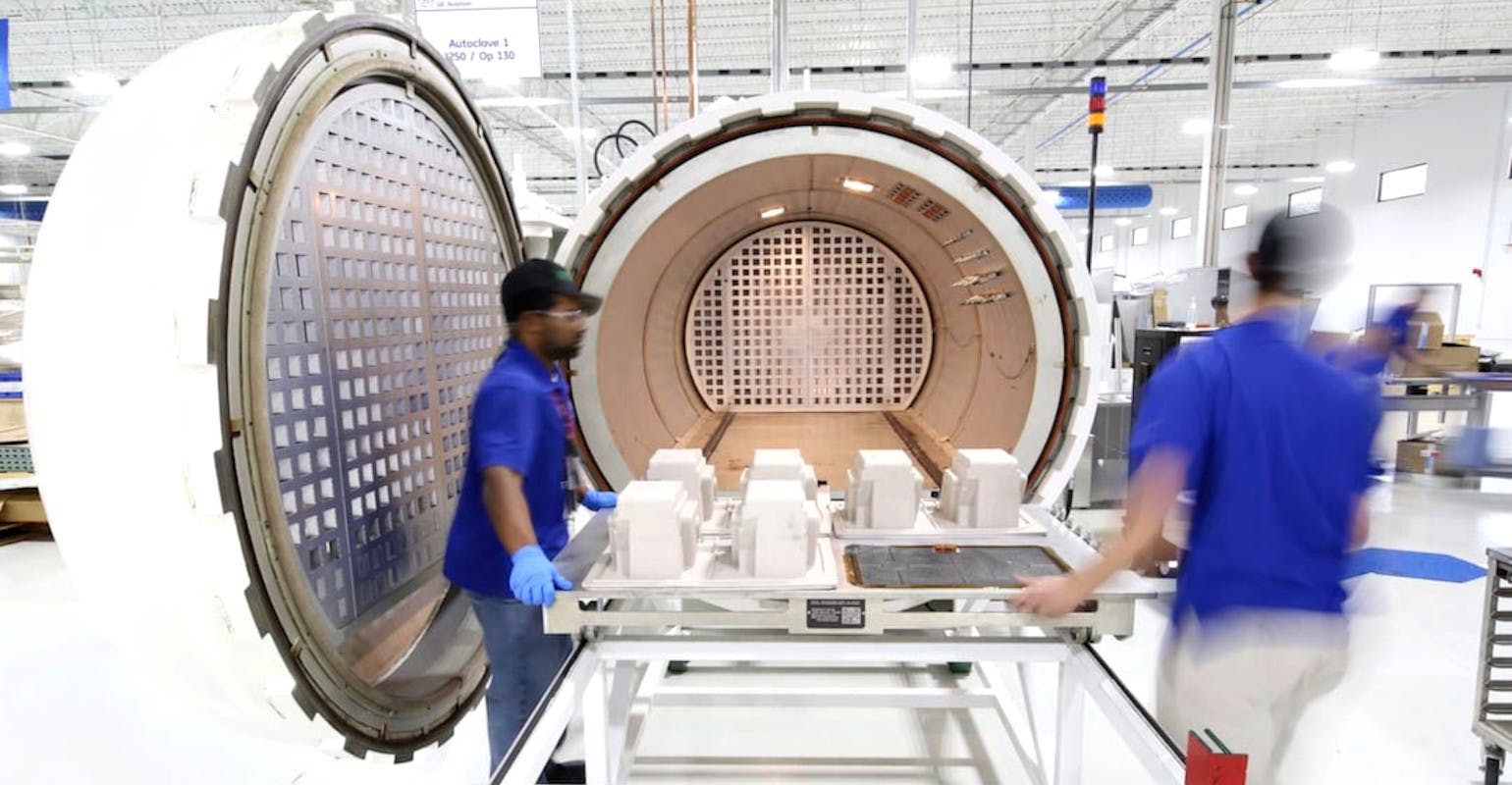 GE Aerospace CMC turbine shrouds, Asheville, N.C.