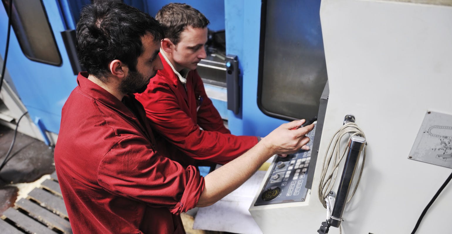 CNC machine programmer and operator.