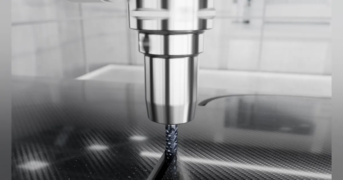 Loose Material Router New Serrated Router for Composite Materials | American Machinist