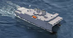USN T-AGOS 25 ocean surveillance ship USN T-AGOS 25 ocean surveillance ship