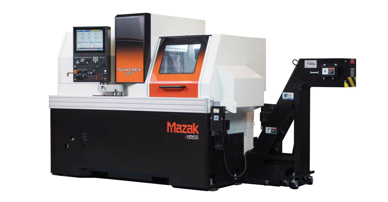 Mazak SYNCREX Series Swiss-type production turning machine