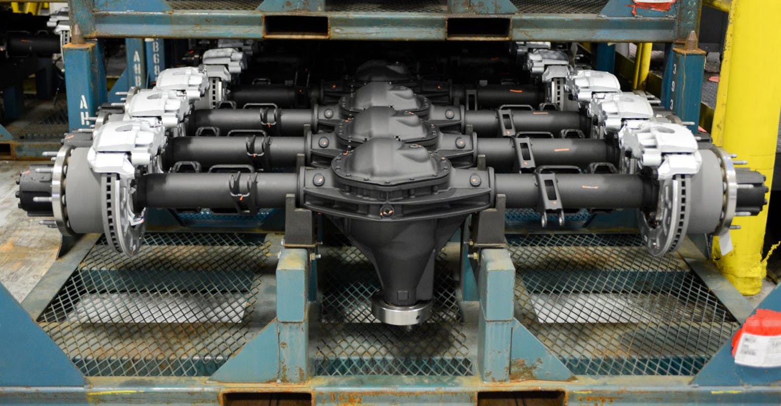 Dauch Corp. Three Rivers, Mich., plant produces front and rear axles, steering linkages, and AAM&rsquo;s EcoTrac all-wheel drive system.